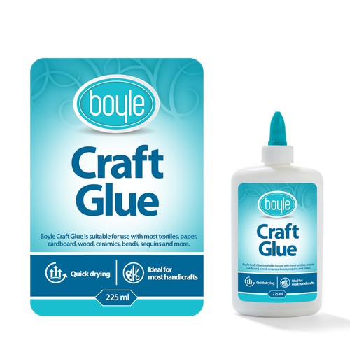 Boyle Industries Clear Craft Glue 500ml Wholesale