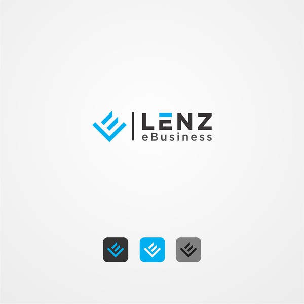 Design realizzato da PΔk_TαΠi™ intitolato "LENZ software company."