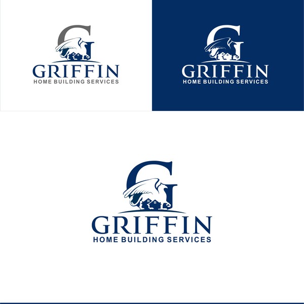Design by Uzix_veronica titled "GRIFFIN  Home Building Services"