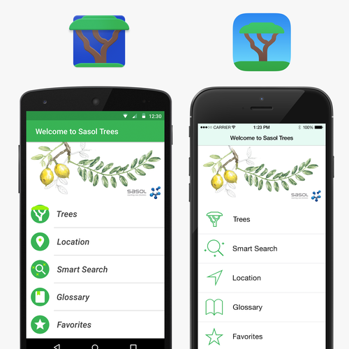 Designs Tree App Design App design contest