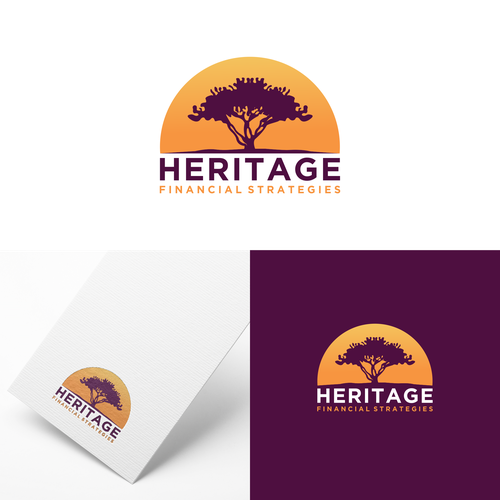 Southwest US Themed Minimalistic Logo for a Fun Financial Planning Co. Design by NC_Studio