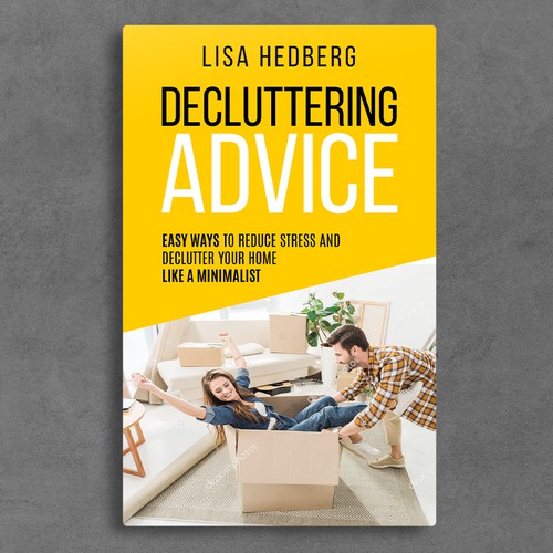 Design a book cover about decluttering your home Design by Adriano - Covers