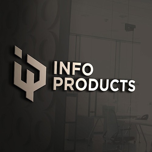InfoProducts.com - Logo & Branding Design by Jacob Gomes