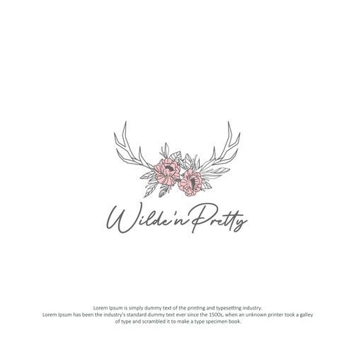 Wilde n Pretty' Logo Design by Myron Studio Design