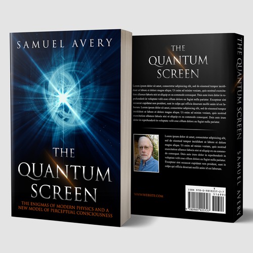 Book Cover: Quantum Physics & Consciousenss Design by -Leslie-
