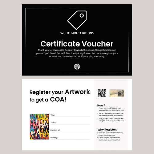 Certificate Voucher Design by Mah_Ari