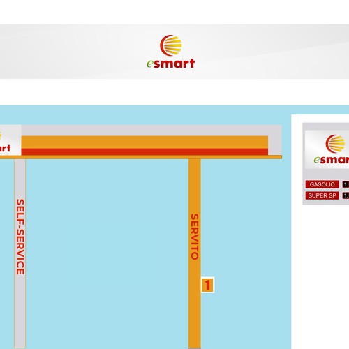 "Creazione logo per Distributore Carburante" ganador Logotipos
