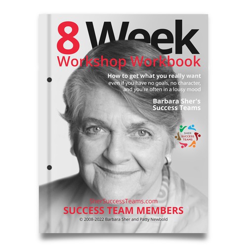 Workbook front cover for adults with big dreams - make me smile Design by ugurmamuk