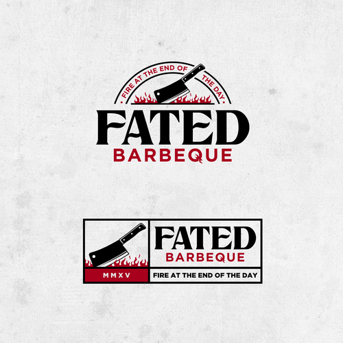 Design F.A.T.E.D. BBQ! Competition BBQ Team Logo NEEDED https://www.instagram.com/fated_bbq/ di bayuRIP