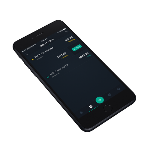Bill organizer app - new design | concurso Design de ...