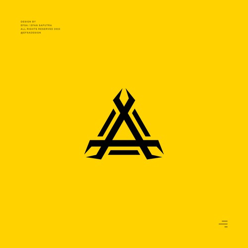 AI Warning/Hazard Symbol Design by Efsa