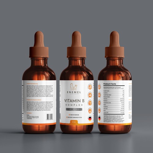 Product label contest entry by Bee Man