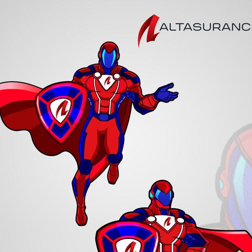 Design an Awesome Superhero Mascot for Insurance Firm Design by harwi studio