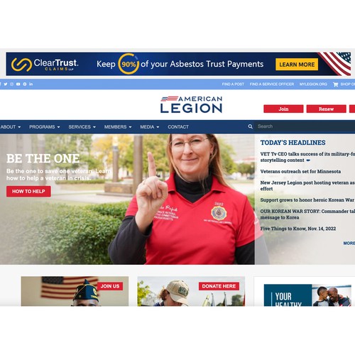 Help us attract older military veterans with a banner ad Design by MotivatedDesign