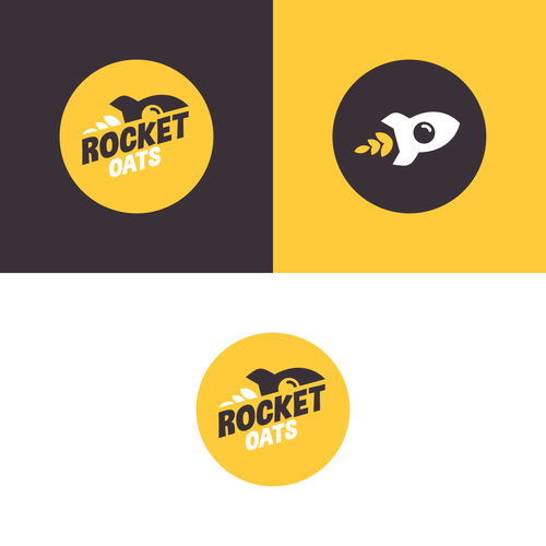 Rocket Oats new logo design Design by Ricky Asamanis