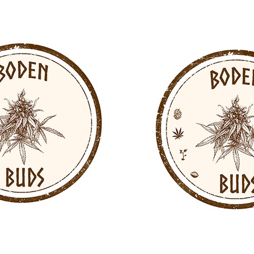 Create old world logo for viking-inspired, medical marijuana farm - "Boden Buds" Design by kzh