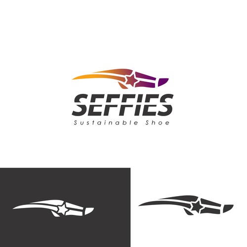 Logo for a Sustainable Shoe Brand Made in the U.S.A. Design by pupeelove