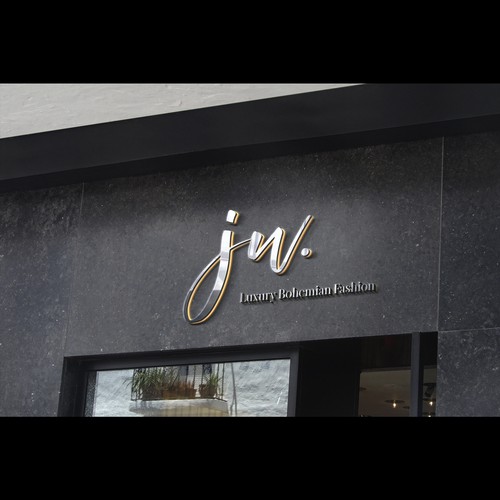 JW Script Logo Diseño de P E T R O V