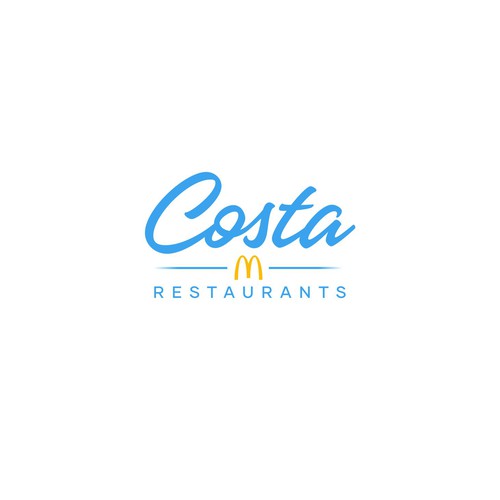 Logo for Costa Restaurants - McDonald's Design by Dmitri Cezaro