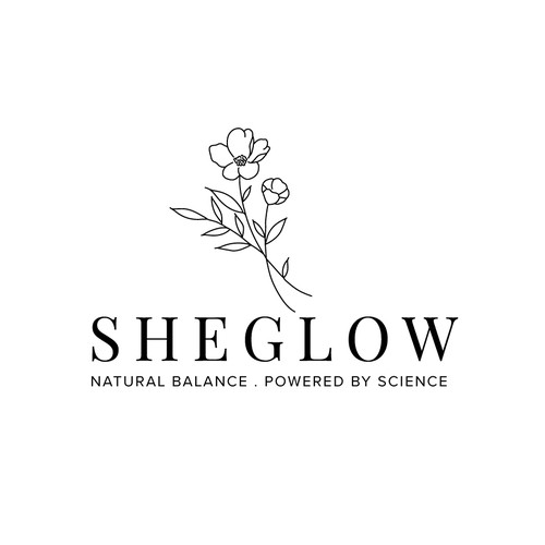 Let's help women glow! Design a beautiful logo for SheGlows Design by QPR