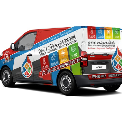 Car, truck or van wrap contest entry by AlexCZeh