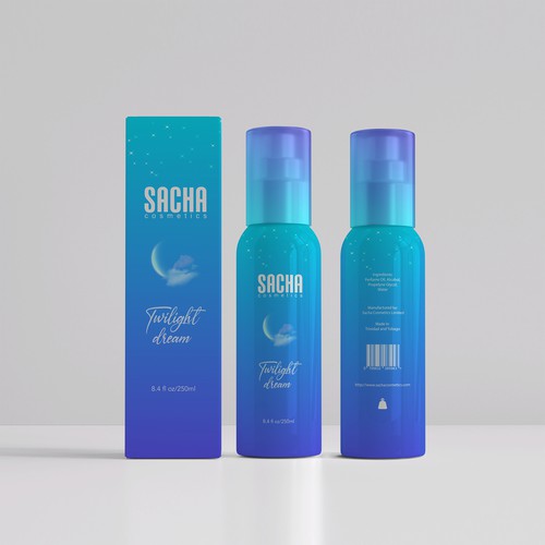 Sacha Body Mist Design by Ahtisham_ali