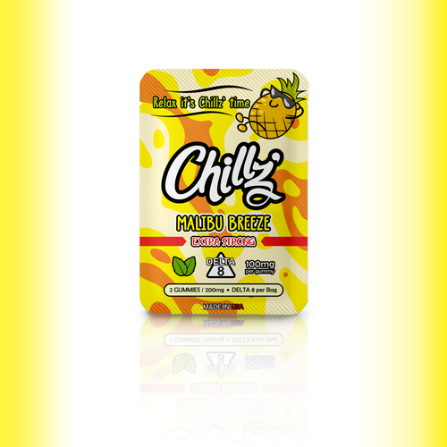 CHILLZ CBD Brand need his new packaging for his DELTA 8 Gummies Design by Adzuna ***
