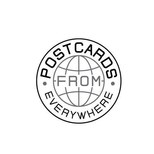 Postcards from Everywhere Logo Design by Branka lvdl