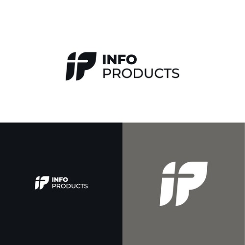 InfoProducts.com - Logo & Branding Design by ESIXA