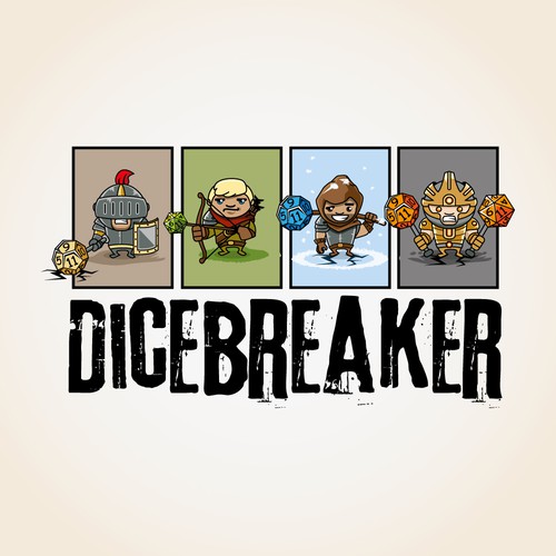 Board Gaming Website Dicebreaker.com Needs a Logo! Design by |Alex|