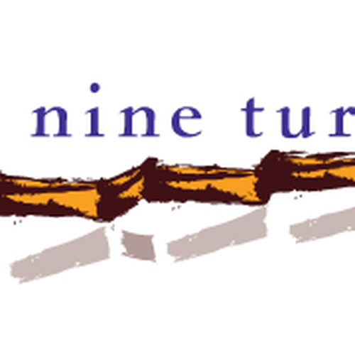 Tea Company logo: The Nine Turnings Tea Company Diseño de herenomore