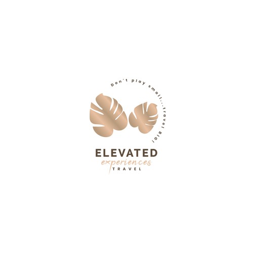 Luxury travel advisor logo for a small business looking to make it BIG Design by prodesign81