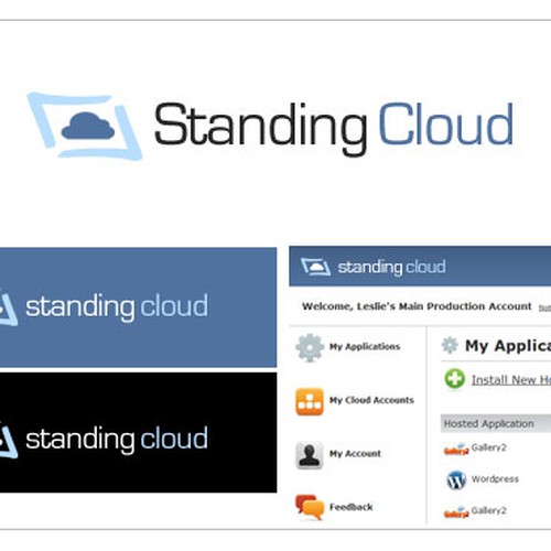 Papyrus strikes again!  Create a NEW LOGO for Standing Cloud. Réalisé par ModuleOne