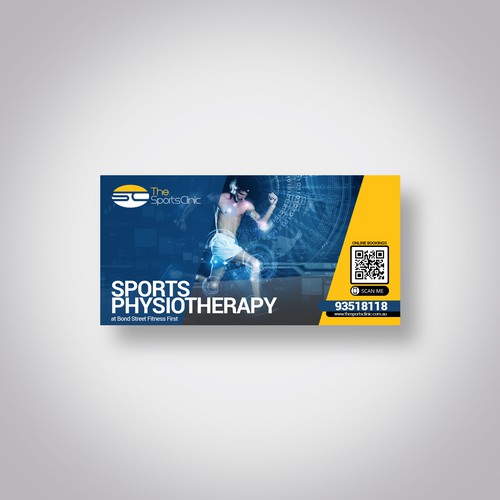 The Sports Clinic Physiotherapy starting in a new gym facility Design by Stanojevic