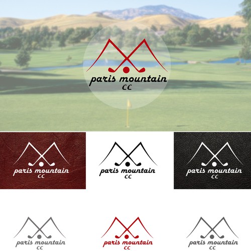 Refine an 80-yr old logo for Paris Mountain Country Club Design by S.C.C.