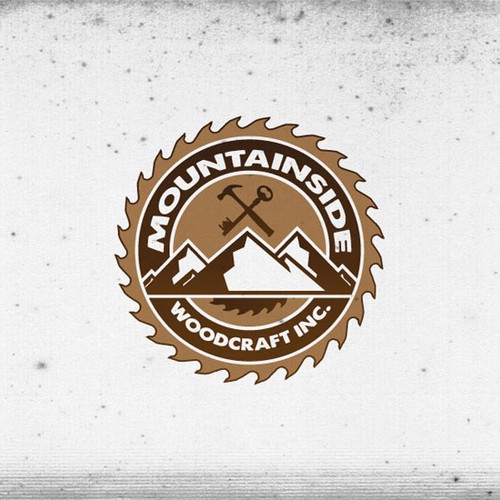 Create the next logo for MOUNTAINSIDE WOODCRAFT, INC Ontwerp door locknload