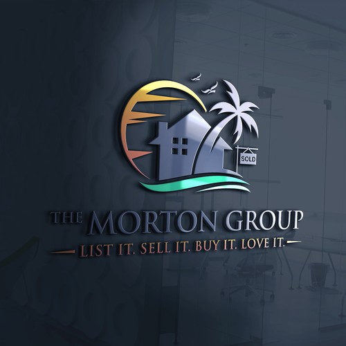 Need a unique beach themed logo design that incorporates company name and mantra. Design by Schöpfer