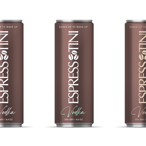 We need a Sexy, Luxuriously Designed Espresso Martini in a Can that appeals to women (and men). Design por ikoniske™