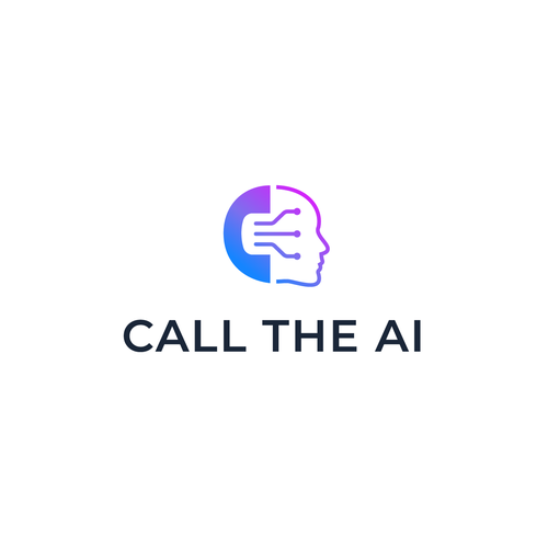 AI Communication Logo Design by niemIn