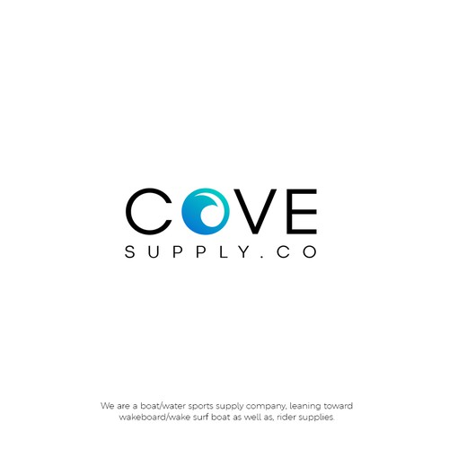 Design a timeless logo for lake life party cove surf style supply store Design by Gege Design