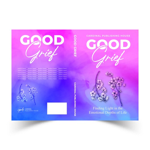 Design a bestselling book cover for People Looking For Ways to Heal Grief Design by The Cloud Digital
