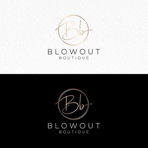 Luxurious logo for a NEW Blow Dry Bar - Hair Salon Design by Sil [LD]