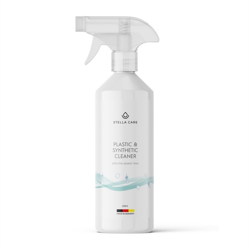 Product Label for a Cleaning Spray Design by Packagingholic