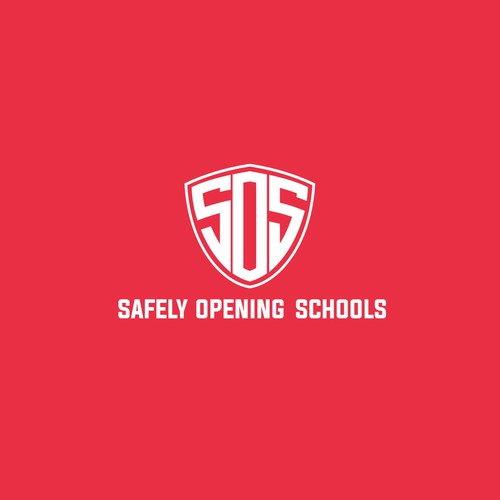 Logo for a group of Super Hero's working to get Kids back to school Design by BAY ICE 88