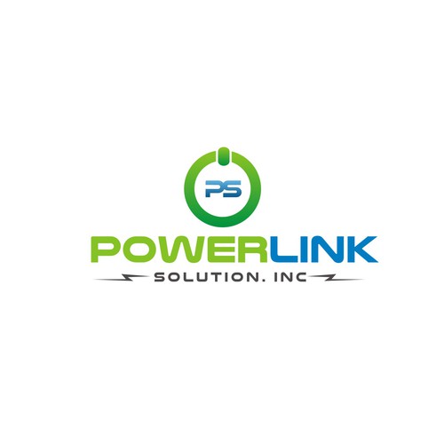 create a captivating and memorable logo and business card for PowerLink ...