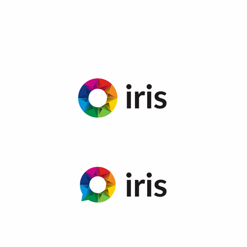 Logo for Iris, the decentralized alternative to social media giants Design by Artventure-