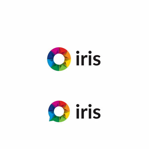 Logo for Iris, the decentralized alternative to social media giants Design by -Artventure-