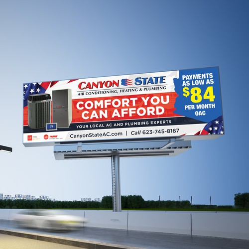 Design Design An Eye-Catching Billboard For An HVAC Company por SoftSkills