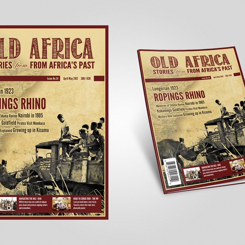 Help Old Africa Magazine with a new  Réalisé par TokageCreative