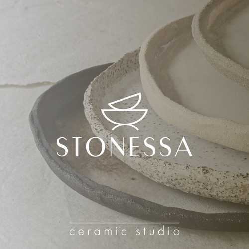 Design a logo for handmade ceramic plates and bowls Design by Iryna Ostapchuk